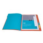 Europa 7 Part Organiser Red 54075E