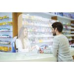 Exacompta Sneeze Guard Stnd 95X68Cm