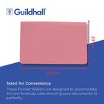 Guildhall Full Flp Pkt Wlt Pink Pk50