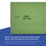 Guildhall Doc Wlt Foolscap Grn Pk50