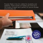 Guildhall Sq Cut Fldr 315G Org Pk100