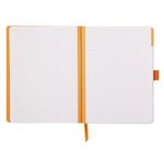 Rhodiarama Meeting Book A5+ Silver