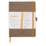 Rhodiarama Meeting Book A5+ Taupe