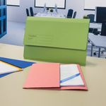 Guildhall Doc Wallets Fc Violet Pk50