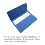 Exacompta Forever Doc Wlt Bblue Pk25