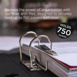 Guildhall Lach File A4 80Mm Blk Pk10