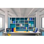 Exacompta Bee Blue Ecobin Pack 8