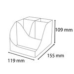 Skandi Wave Pen Pot Pacific Blue