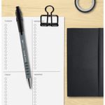 Papermate Flexgrip Gel Pens Blk Pk12