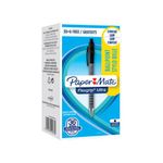 Papermate Flexgrip Med Ball Blk Pk36
