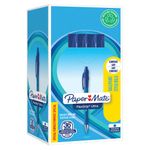 Papermate Flexgrip Retract Blue Pk36