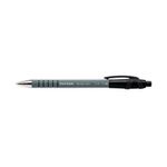 Papermate Flexgrip Retract Blk Pk12