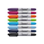 Sharpie Twin Tip Marker Assorted Pk8