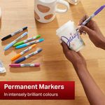 Sharpie Perm Twin Tip Marker Blk P12
