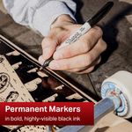 Sharpie Permnt Marker Fine Blk Pk12