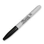 Sharpie Permnt Marker Fine Blk Pk12