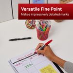 Sharpie Permnt Marker Fine Red Pk12