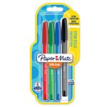 Papermate Inkjoy 100 Cap Med Ast Pk4