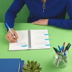 Papermate Kilomet Ballpoint Blk Pk50
