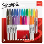 Sharpie Fine Marker Astd Pk24