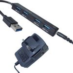 Connekt Gear Usb V3 4 Port Hub