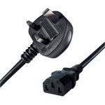 Connekt Gear Iec C13 Uk Plug 1.8M