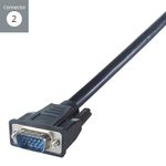 Connekt Gear Vga Connector Cable 1M