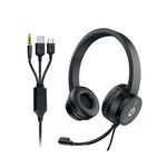 Connekt Gear Wired Hset Usb-A/Usb-C