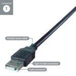 Usb 2 Charge/Sync Cbl A-B Micro Pk5