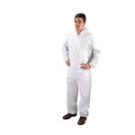 Hpc Non-Woven Coveralls Xl White