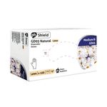 Shield Pf Latex Gloves M Pk100 Gd05