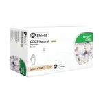 Shield Pf Latex Gloves L Pk100 Gd05