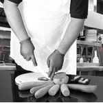 Hpc Disb Aprons/Roll White Pk1000