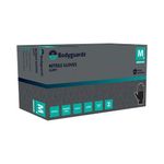 Handsafe Nitrile Gloves M Blk Pk100