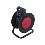 Ced Hd 2-Way 10 Amp Ext Reel 25M Blk