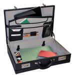 Monolith Pvc Expand Attache Case Blk