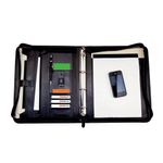 Monolith Zip Leather Rbinder A4 Blk