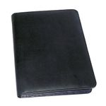 Monolith Leather Conf Folder A4 Blk