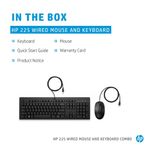 Hp 225 Wired Mouse Keyboard Combo