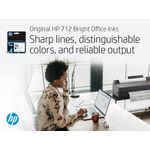 Hp 3Ed67A 712 Cyan Ink Cartridge 29Ml