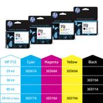 Hp 3Ed68A 712 Magenta Ink Cartridge 29Ml