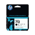 Hp 3Ed70A 712 Black Ink Cartridge 38Ml