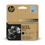 Hp 4S6W9Ne No 937E Black Ink 3.1K
