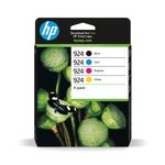 Hp 6C3Z1Ne No 924 Cmyk 4 Pack Inks