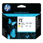 Hp C9384A No 72 Matte Blk And Yell Phead