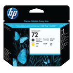 Hp C9384A No 72 Matte Blk And Yell Phead
