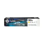 Hp J3M70A 981A Yellow Ink Cartridge