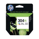 Hp N9K07Ae 304Xl Tri Color Ink Cartridge