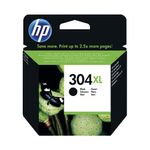 Hp N9K08Ae 304Xl Black Ink Cartridge