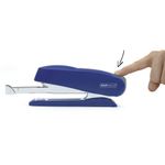 Rapesco Luna Half Strip Stapler Blue